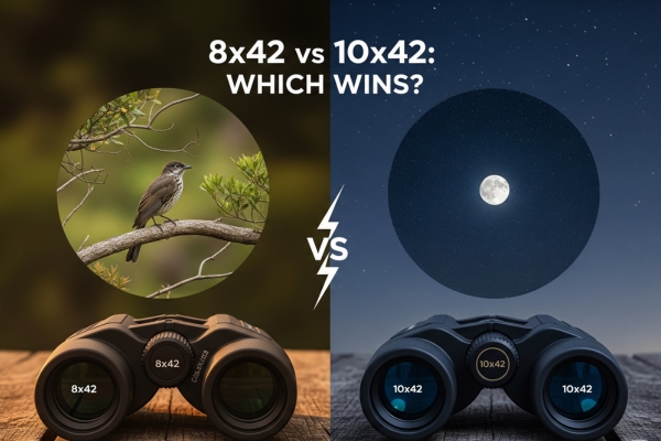 8x42 vs 10x42 Binoculars