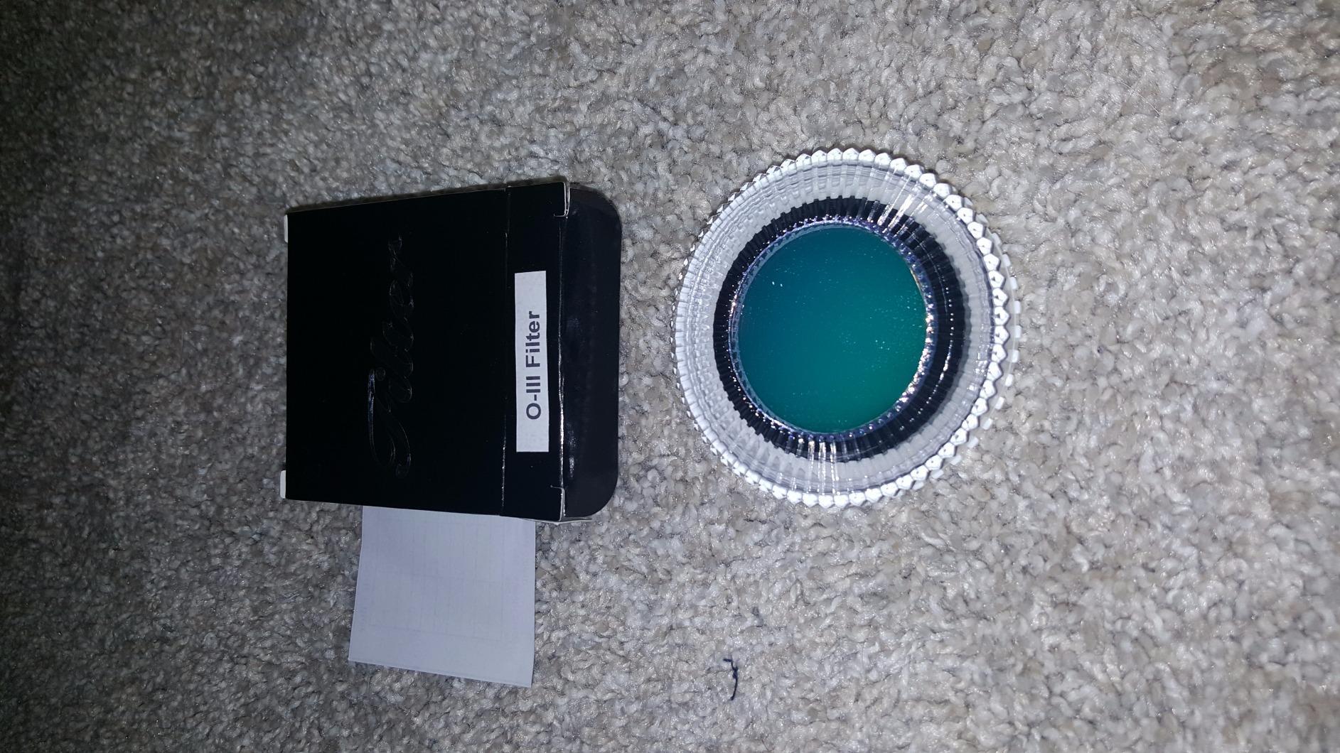 Astromania O-III Filter for Nebula Observation - Customer Photo 1