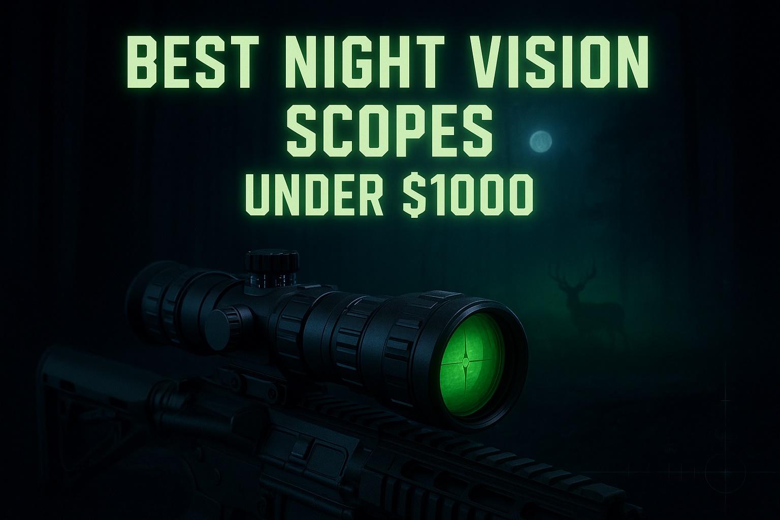 BEST NIGHT VISION SCOPES UNDER $1000