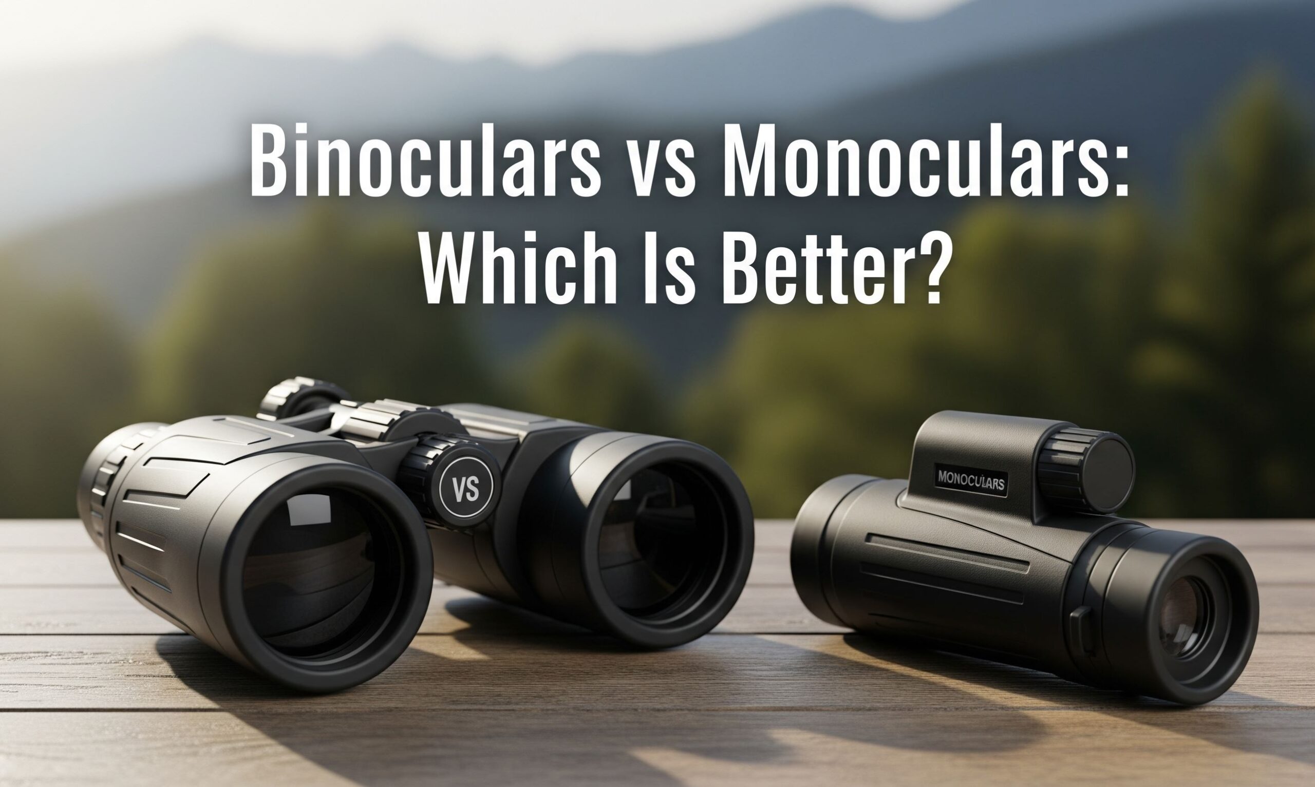 Binoculars vs Monoculars Which Is Better?