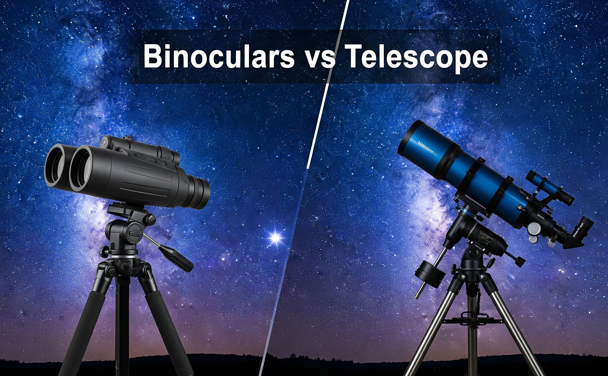 Binoculars vs Telescope