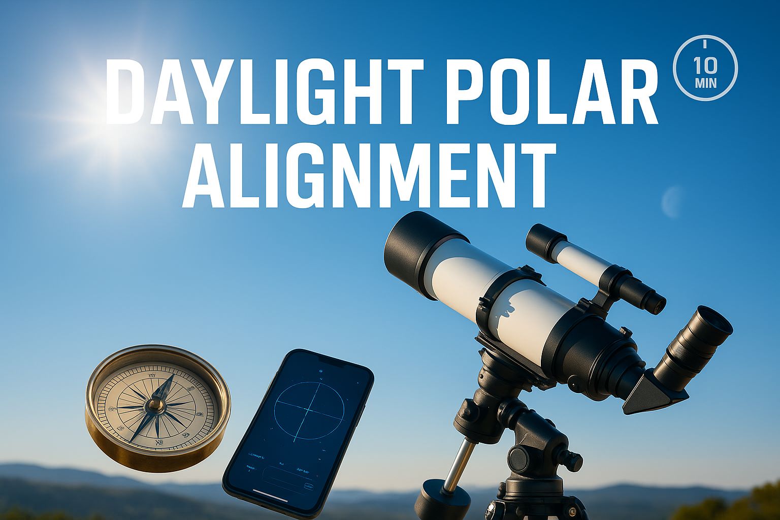 DAYLIGHT POLAR ALIGNMENT