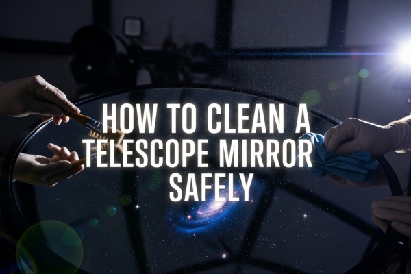 HOW TO CLEAN A TELESCOPE MIRROR SAFELY