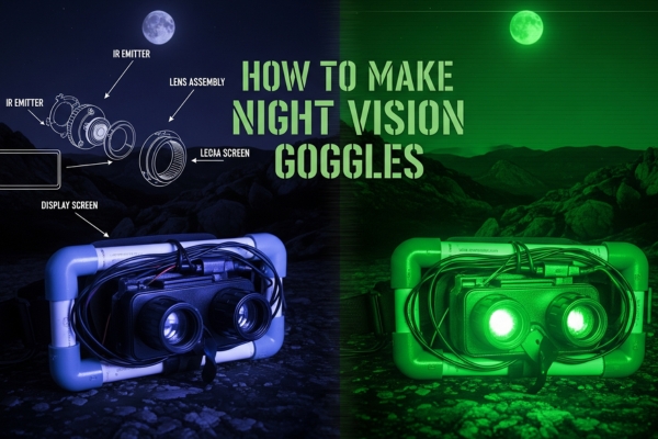 HOW TO MAKE NIGHT VISION GOGGLES