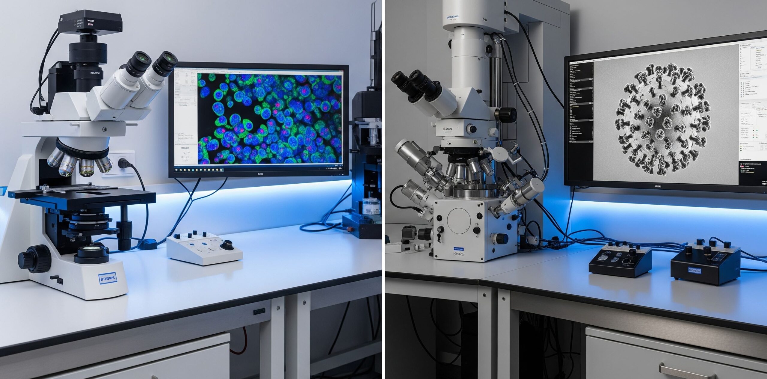 Light Microscope vs Electron Microscope