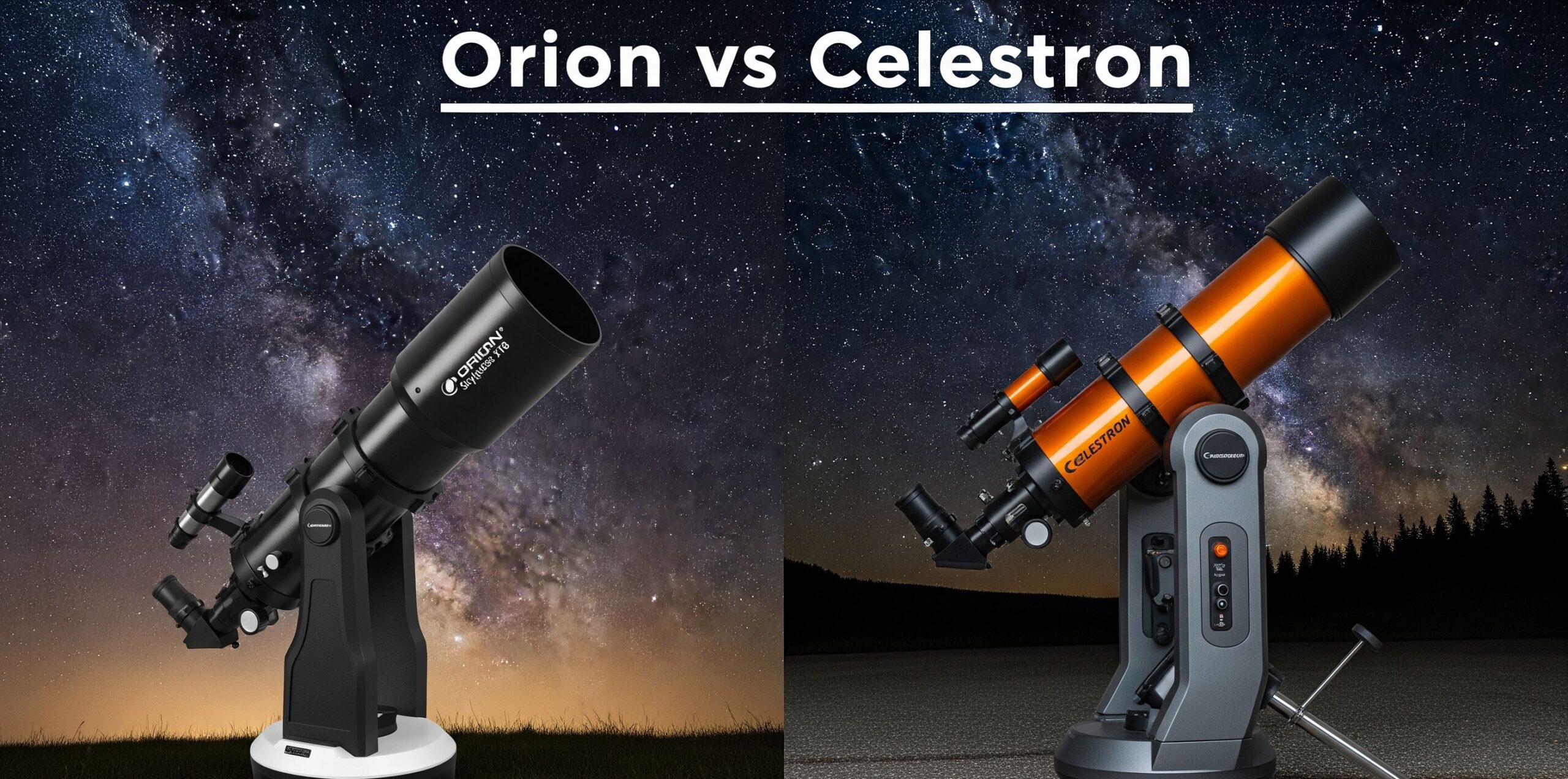 Orion vs Celestron
