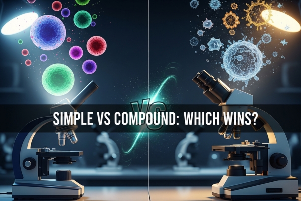 Simple vs Compound Microscope