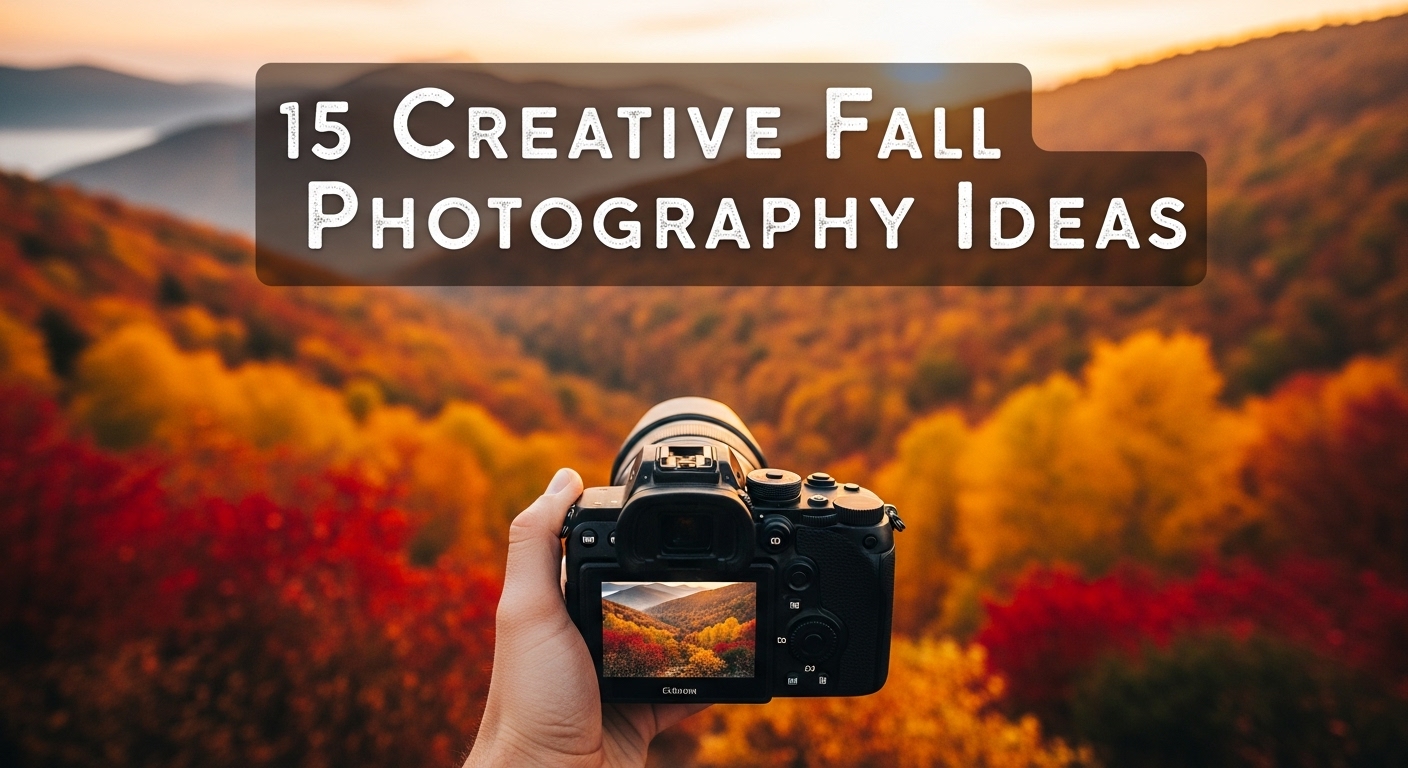15 Creative Fall Photography Ideas to Capture Autumn's Magic