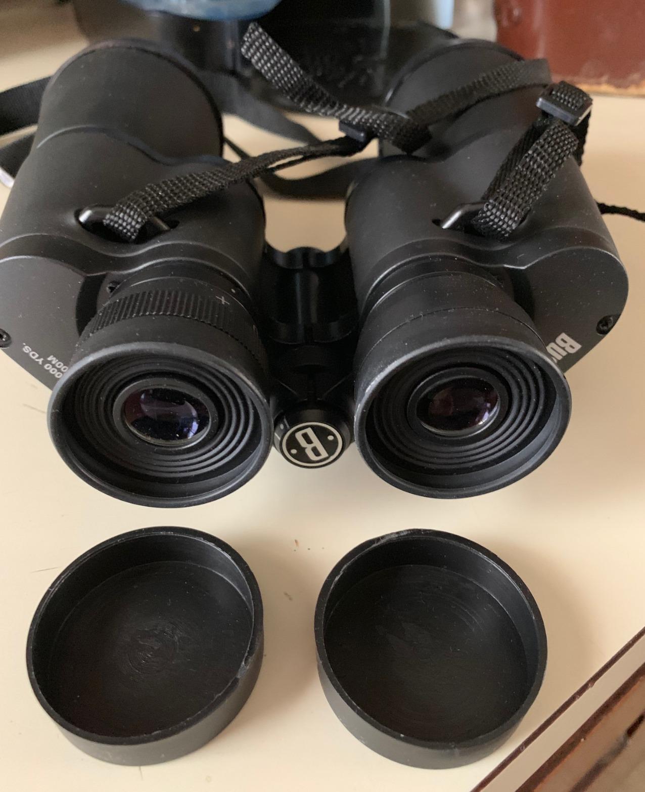 Bushnell Falcon 10x50 Wide-Angle Binoculars - Porro Prism, InstaFocus, BK7, Fold-Down Eyecups, Non-Slip Grip customer photo 2