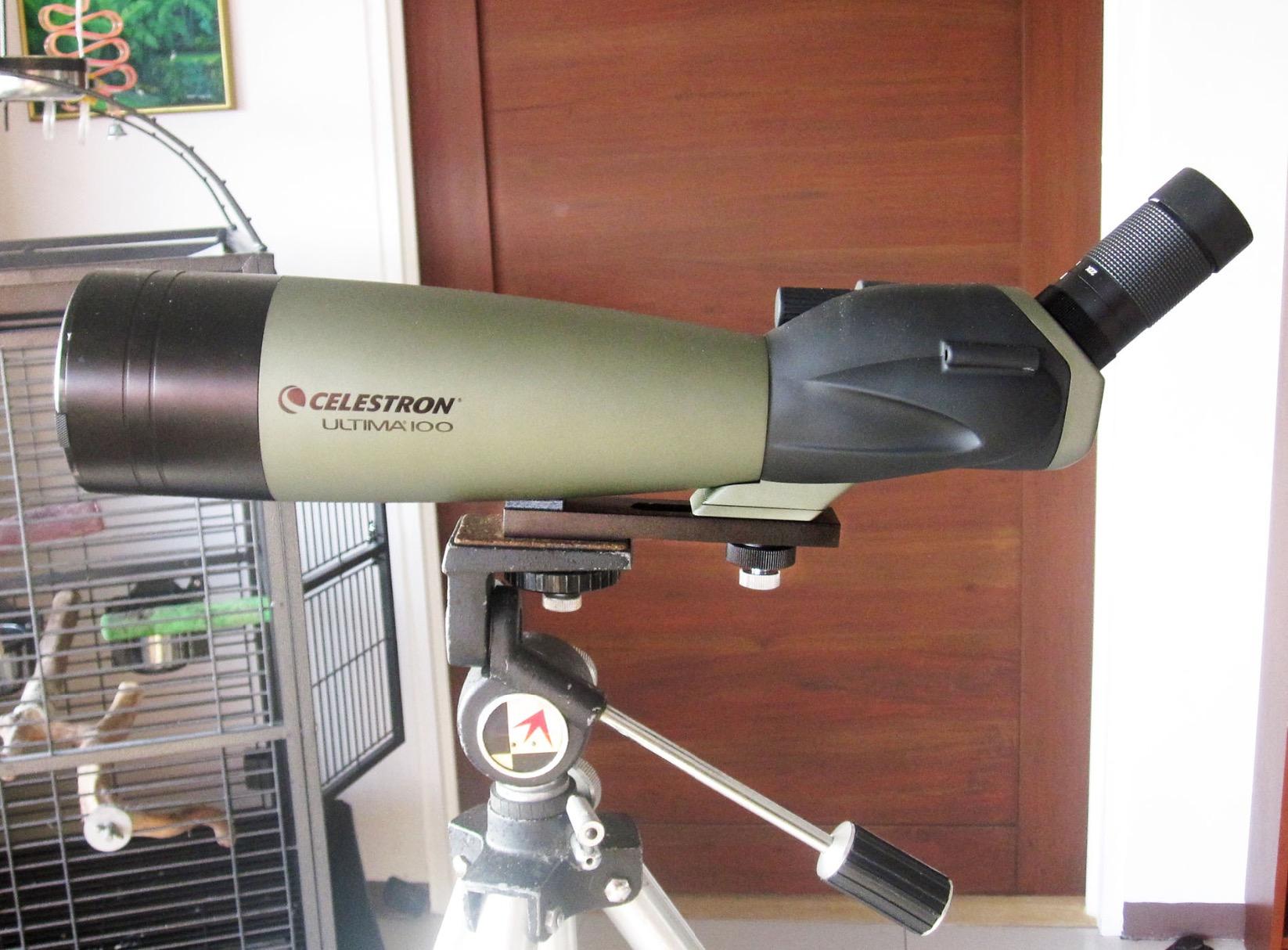 Celestron 52248 65 mm Ultima Spotting Scope 45 Degrees, Green - Customer Photo 3