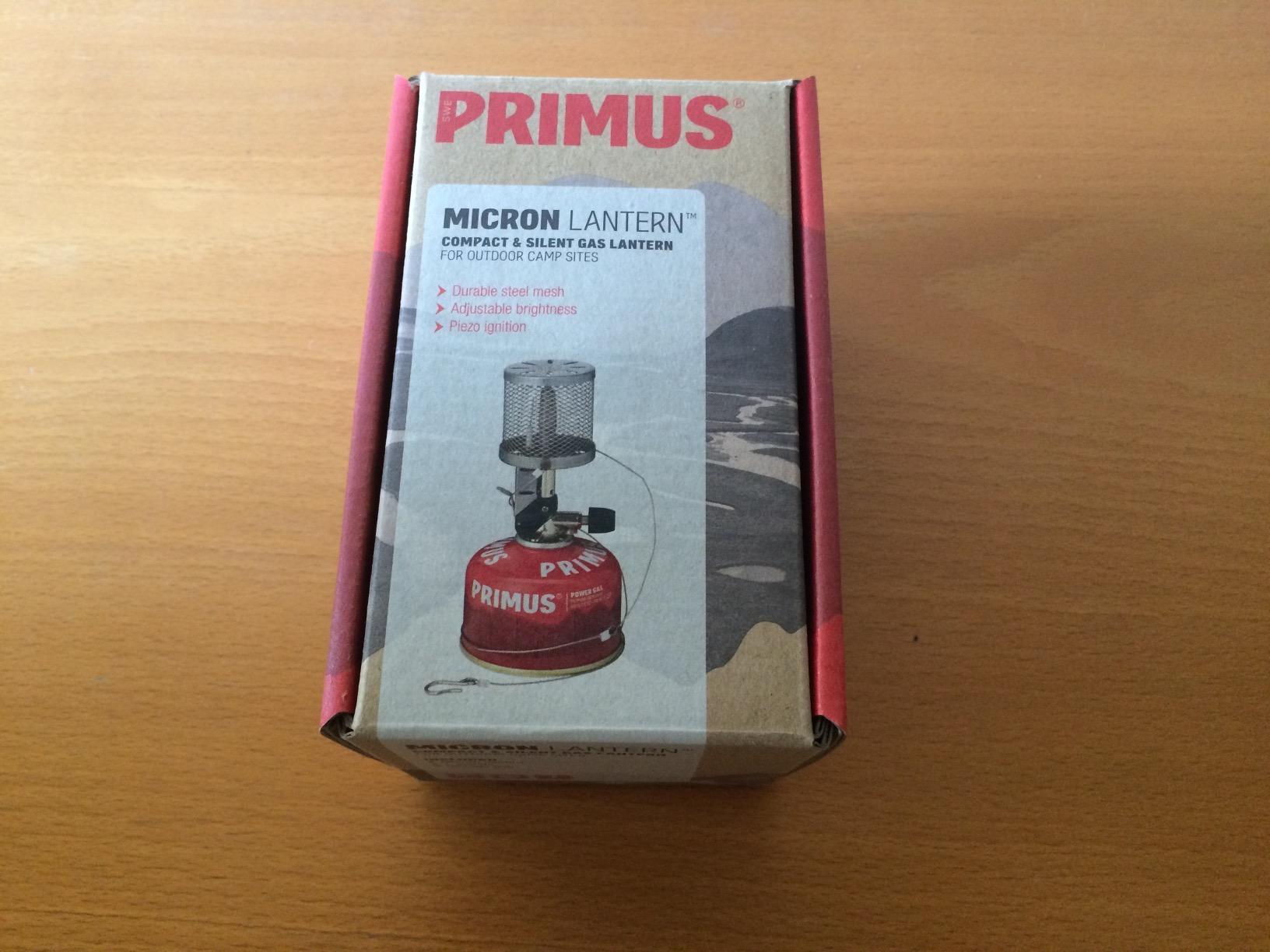Primus - Micron Lantern - Steel Mesh with Piezo Ignition (Gray) Customer Review Primus - Micron Lantern - Steel Mesh with Piezo Ignition (Gray) - Customer Photo 1