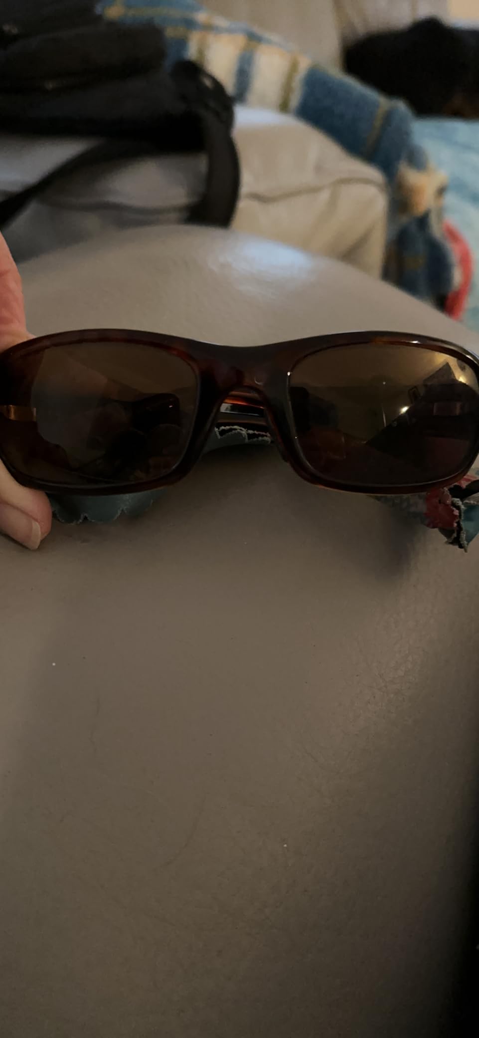 Maui Jim Men's and Women's Stingray Polarized Wrap Sunglasses - Customer Photo 2