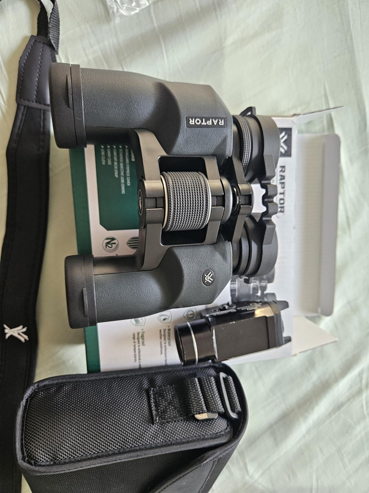 Vortex Optics Raptor Porro Prism Binoculars - Compact, Rubber Armor, Waterproof, Fogproof, Shockproof - Unlimited, Unconditional Warranty - Customer Photo 1
