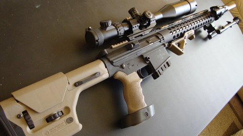 BURRIS P.E.R.P. Secure Reliable Durable Full Ring & Base Scope Mounting System - Includes Smooth and Picatinny Ring Tops - Customer Photo 1