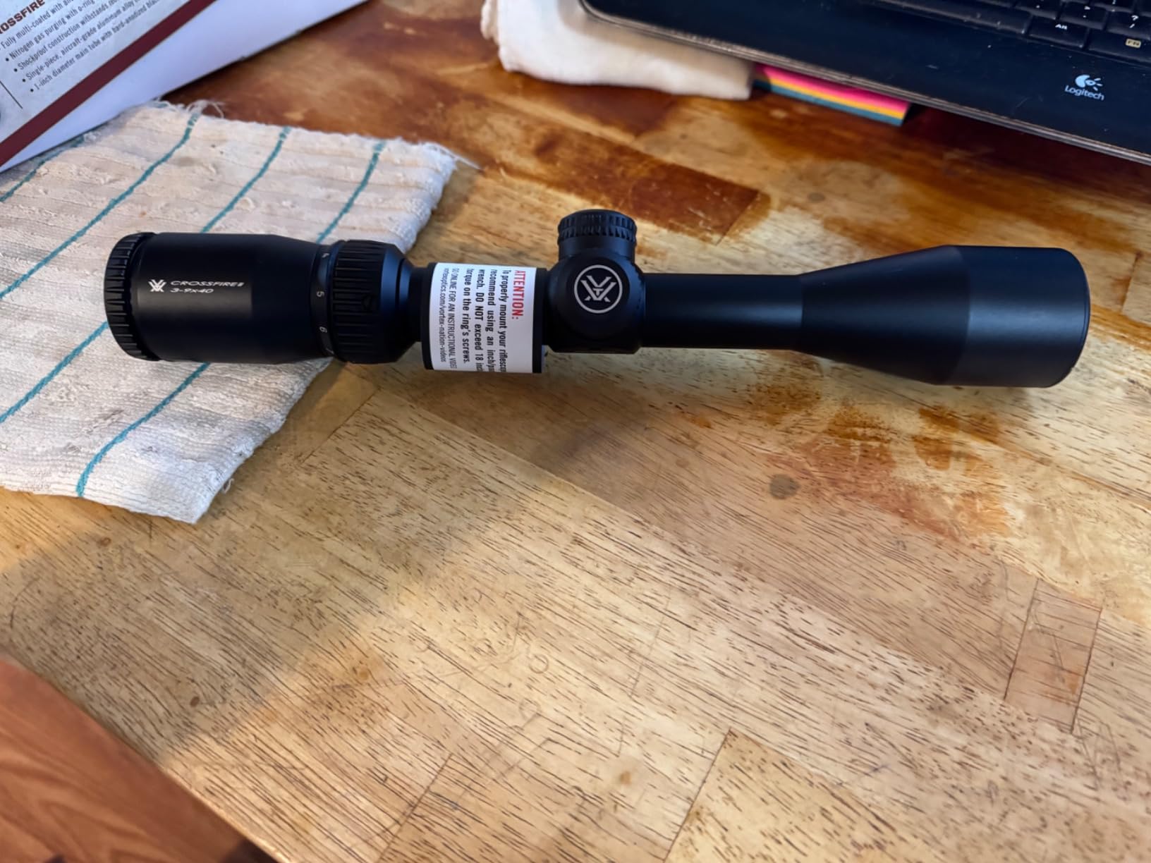 Vortex Optics Crossfire II Second Focal Plane, 1-inch Tube Riflescopes Customer Review Vortex Optics Crossfire II Second Focal Plane, 1-inch Tube Riflescopes - Customer Photo 1