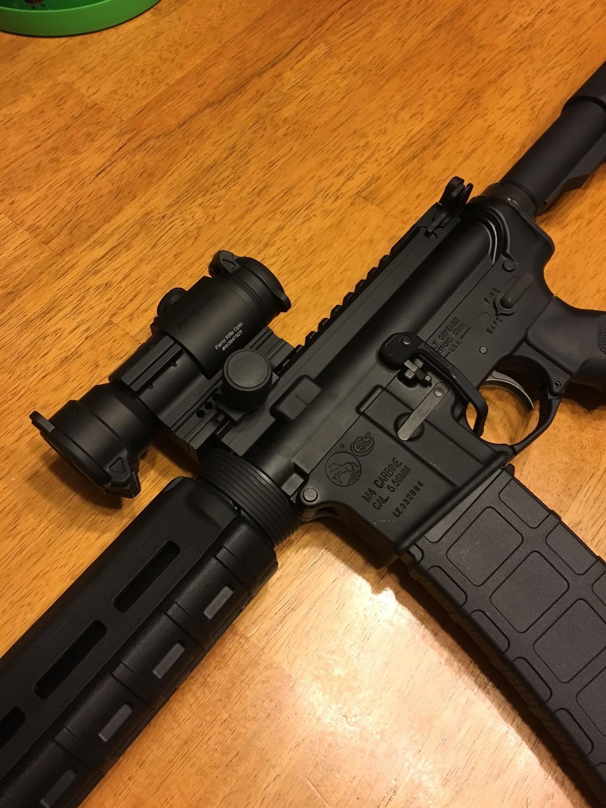 Aimpoint PRO Red Dot Reflex Sight with QRP2 Mount and Spacer - 2 MOA - 12841 - Customer Photo 1