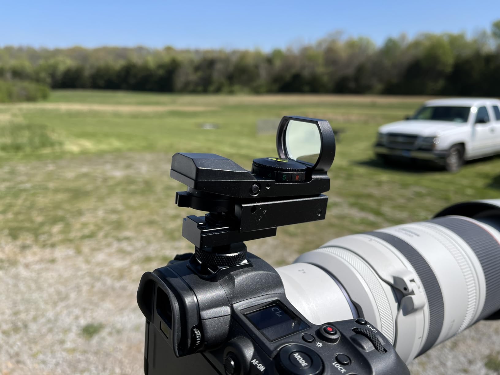 CVLIFE 1X22X33 Red Green Dot Gun Sight Scope Reflex Sight with 20mm Rail - Customer Photo 2