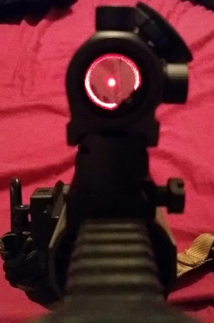 Bushnell Optics TRS-25 Hirise 1x25mm Red Dot Riflescope with Riser Block, Matte Black - Customer Photo 3