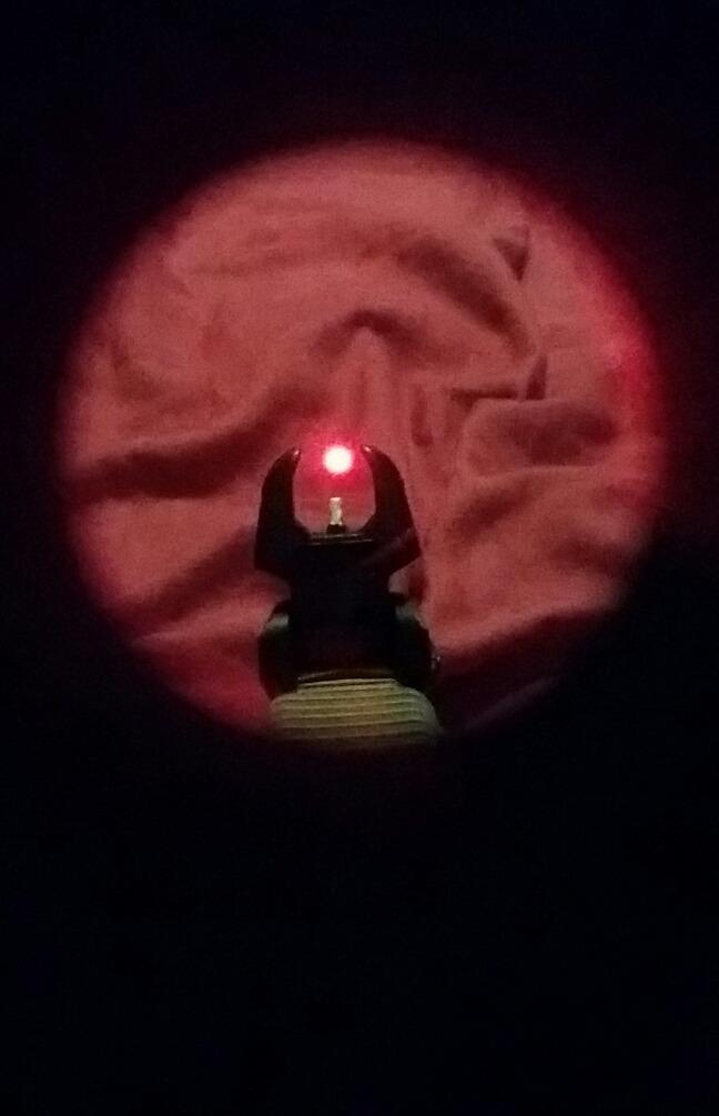 Bushnell Optics TRS-25 Hirise 1x25mm Red Dot Riflescope with Riser Block, Matte Black - Customer Photo 5