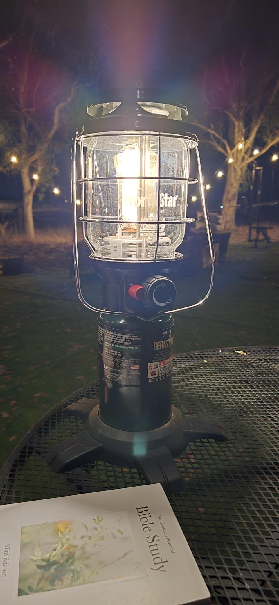 Coleman NorthStar 1500 Lumens Gas Lantern with Matchless Lighting, Folding Propane Lantern with Mantles & Globe for Camping, Power Outage, Outdoor Lighting, & More Customer Review Coleman NorthStar 1500 Lumens Gas Lantern with Matchless Lighting, Folding Propane Lantern with Mantles & Globe for Camping, Power Outage, Outdoor Lighting, & More - Customer Photo 2