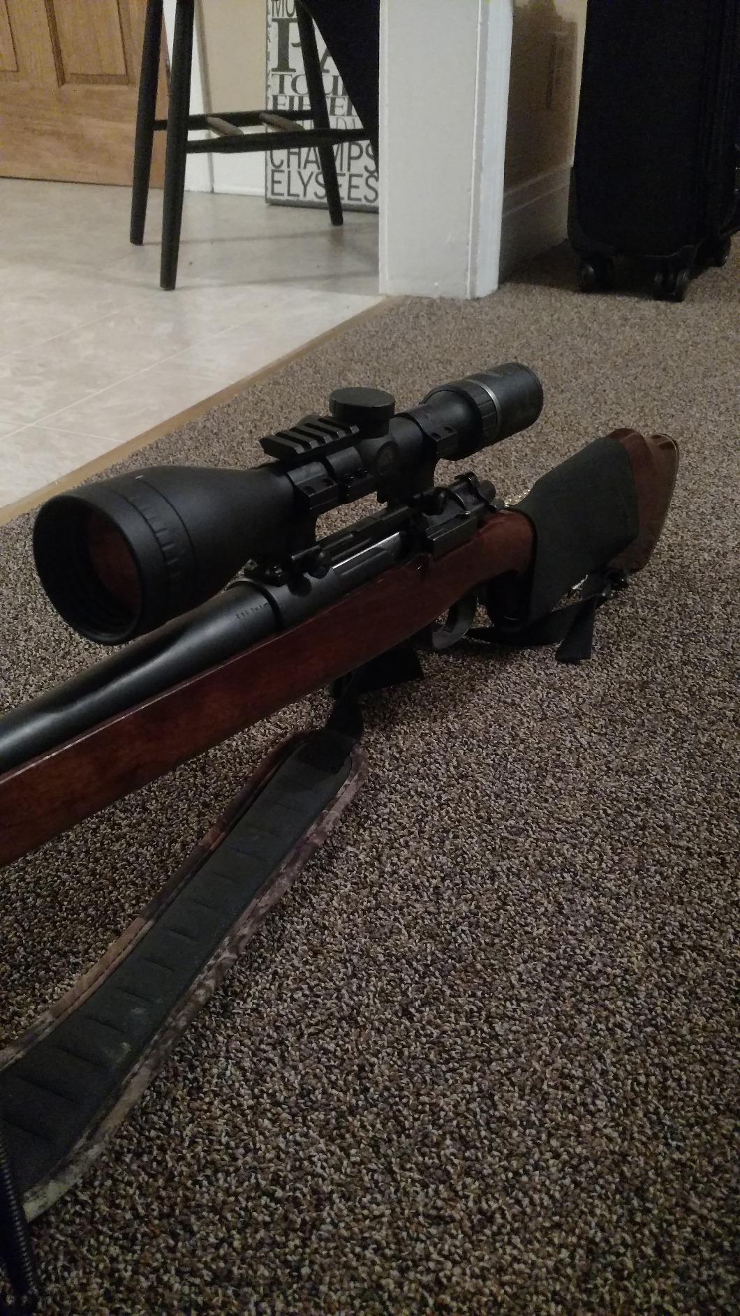 Burris Hunting Durable Waterproof High-Grade Optical Glass Droptine Riflescope with Ballistic Plex Reticle, 4.5-14x 42mm - Customer Photo 1