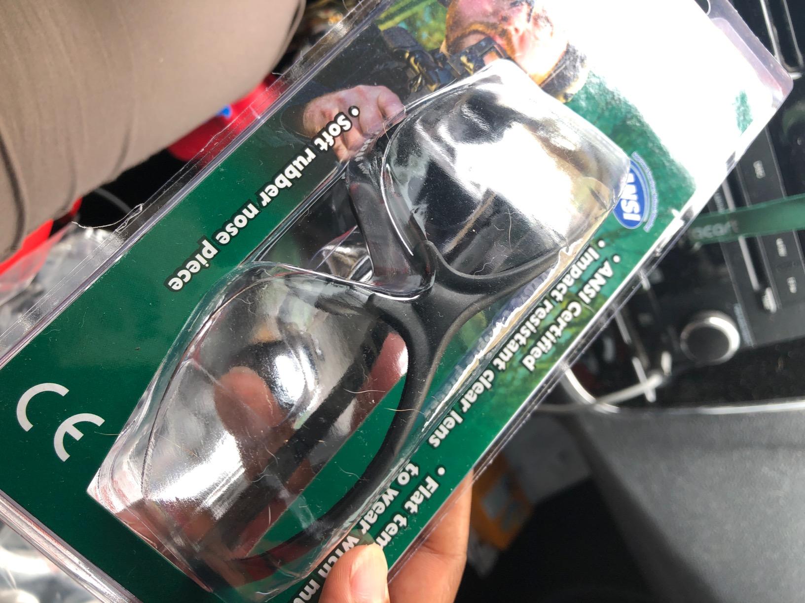 Caldwell Adjustable Pro Range Glasses with Clear Lenses and Black Frame for Outdoor, Range, Shooting, Competition and Hunting - Customer Photo 1