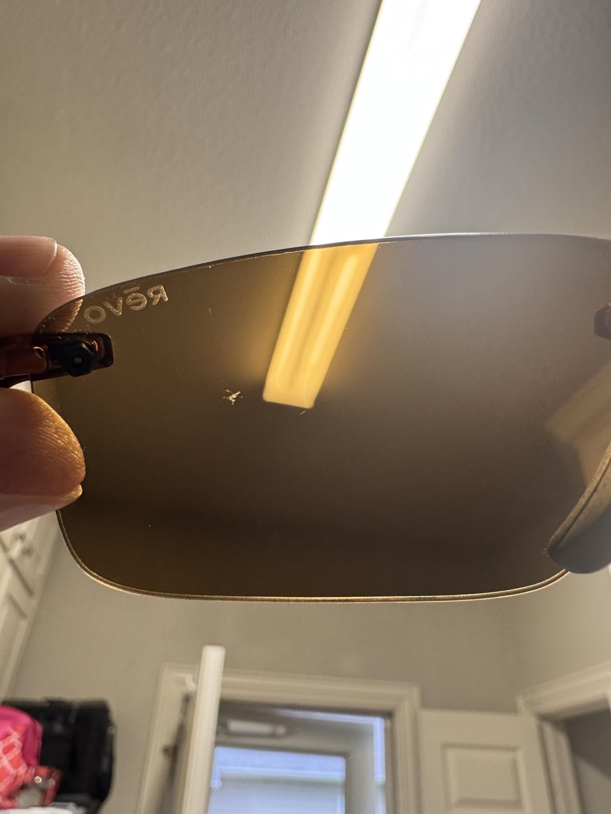 Revo Sunglasses Descend N: Polarized Lens with Rimless Rectangular Frame - Customer Photo 2