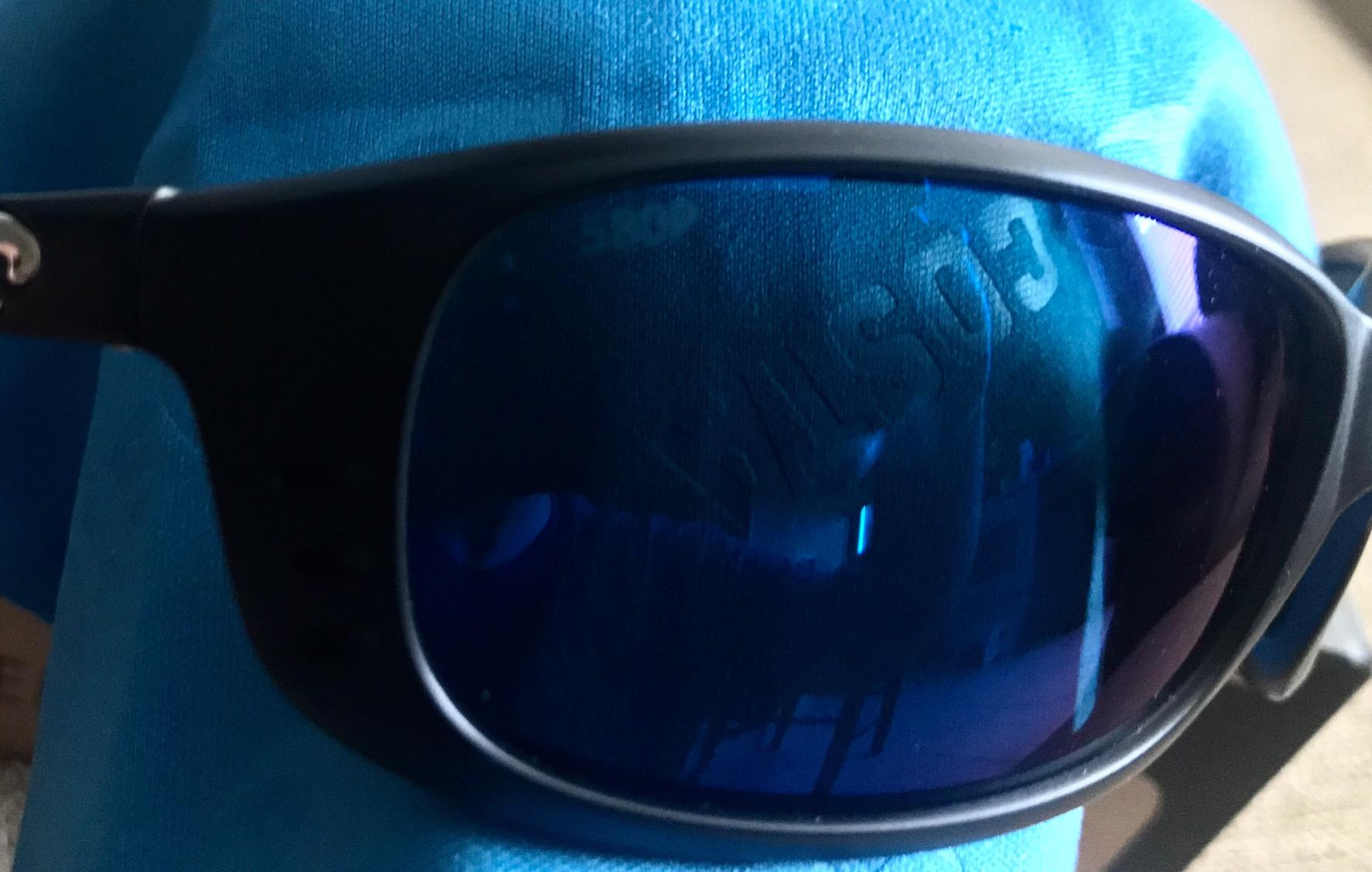 Costa Del Mar Sunglasses for Men - Brine Mens Polarized Sunglasses - Fishing, Boating & Beach UV Protection - Size 59 - Tortoise/Green Mirror 580P - Customer Photo 1