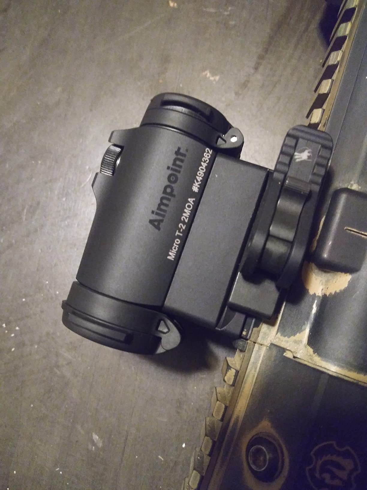 Aimpoint Micro T-2 Red Dot Reflex Sight No Mount - 2 MOA -200180 - Customer Photo 1