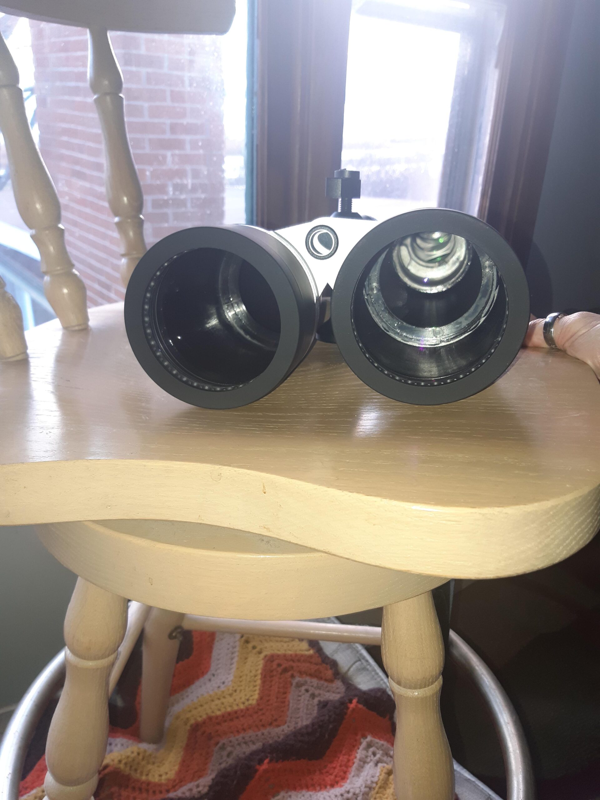 Celestron – SkyMaster Pro 20x80 Binocular – Outdoor and Astronomy Binocular – Large Aperture for Long Distance Viewing – Fully Multi-Coated XLT Coating – Tripod Adapter and Carrying Case Included - Customer Photo 5