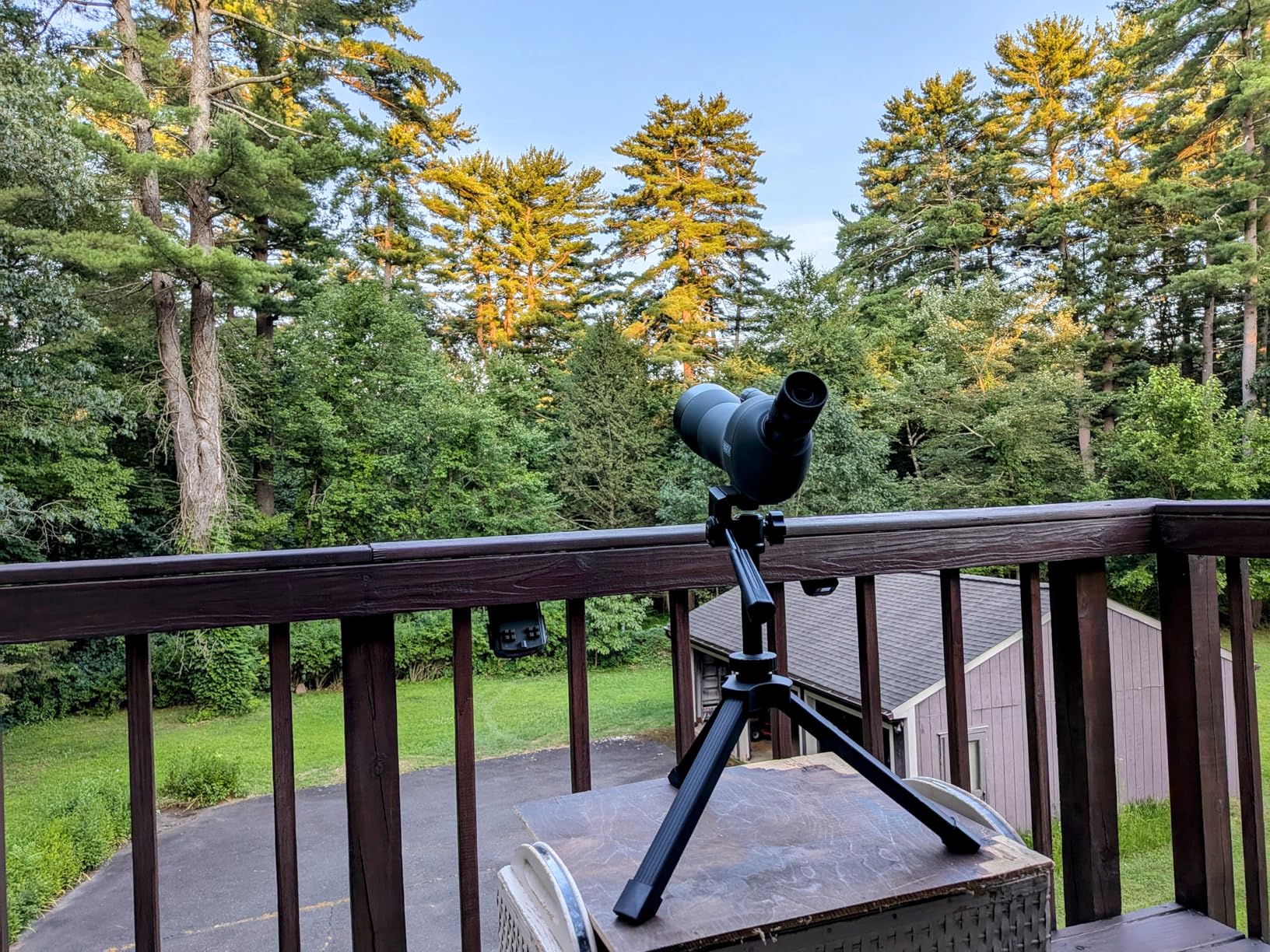 Emarth 20-60x60 45 Angled Spotting Scope for Target Shooting, w/14 Tripod/Phone Adapter/Carry Bag, 1.37lb, Waterproof Fogproof BAK4 Prism HD Spotting Scopes for Hunting Birding as Gift Bulk/Wholesale - Customer Photo 2