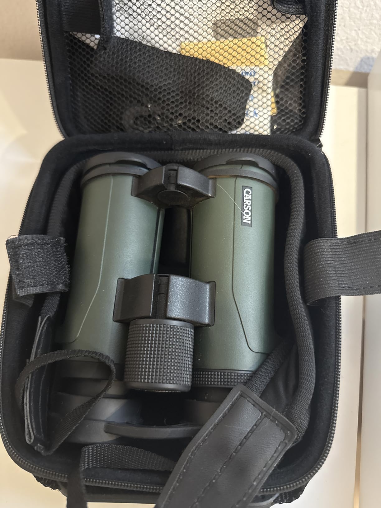 Carson RD Series 8x26mm Open-Bridge Waterproof Compact Binoculars (RD-826), Green - Customer Photo 1