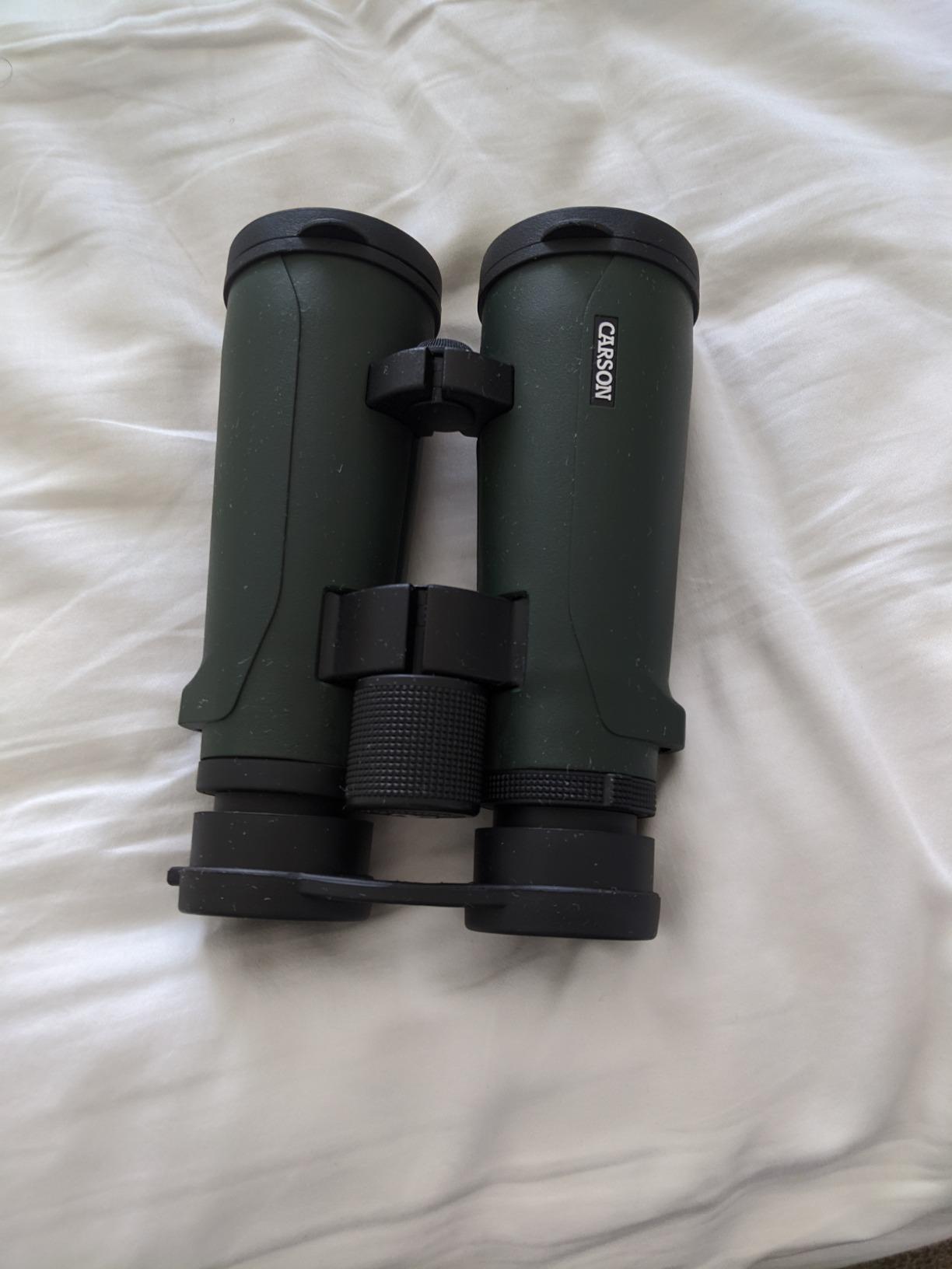 Carson RD Series 10x50mm Open-Bridge Waterproof High Definition Full Sized Binoculars , Green, XX-Large - Customer Photo 2