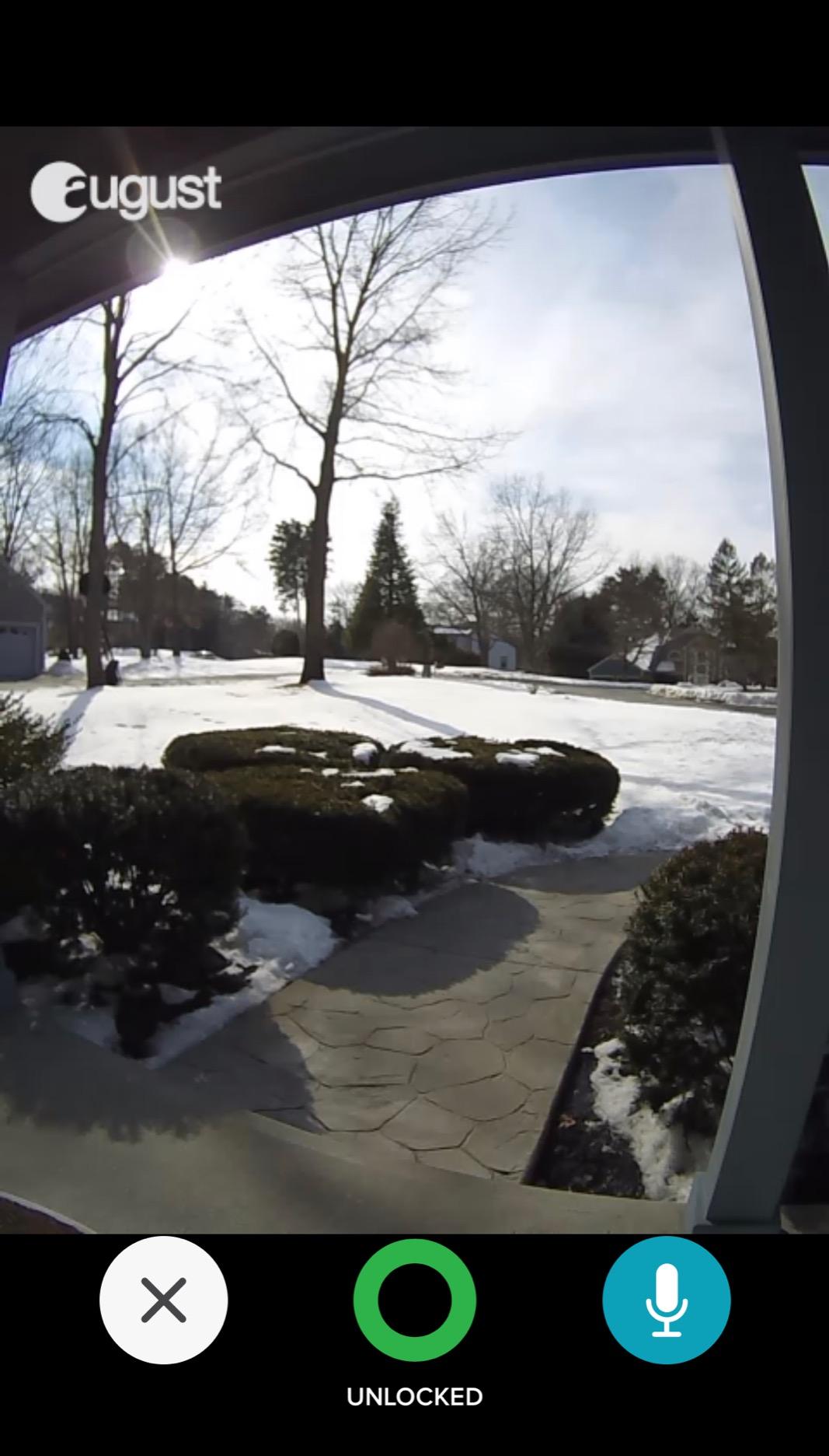 August Home Doorbell Camera, 1st Generation - Silver - Customer Photo 1