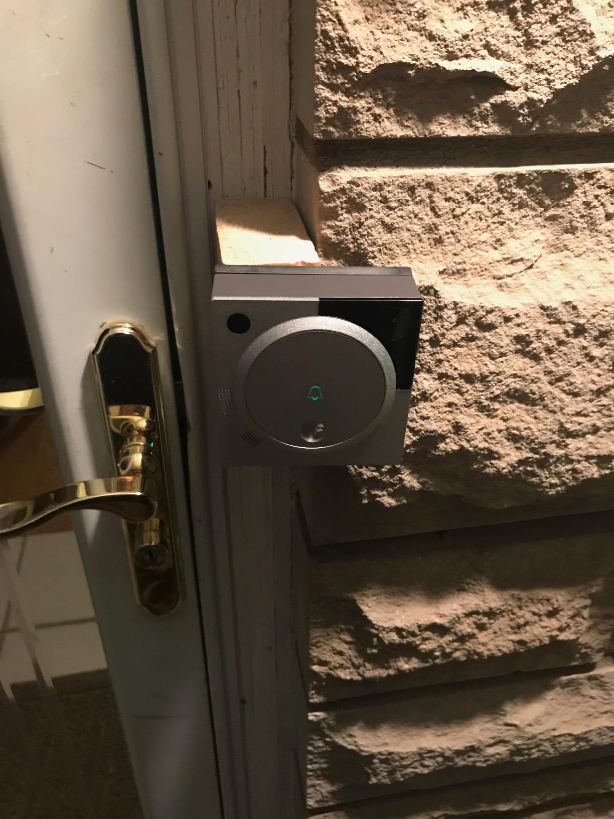 August Home Doorbell Camera, 1st Generation - Silver - Customer Photo 3