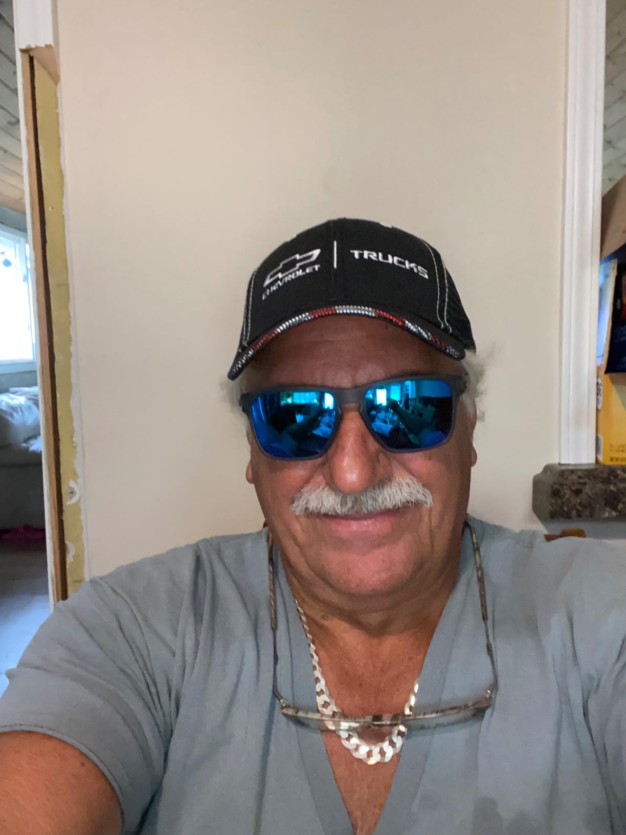 Oakley Man Sunglasses Matte Black Frame, Grey Lenses, 57MM - Customer Photo 3