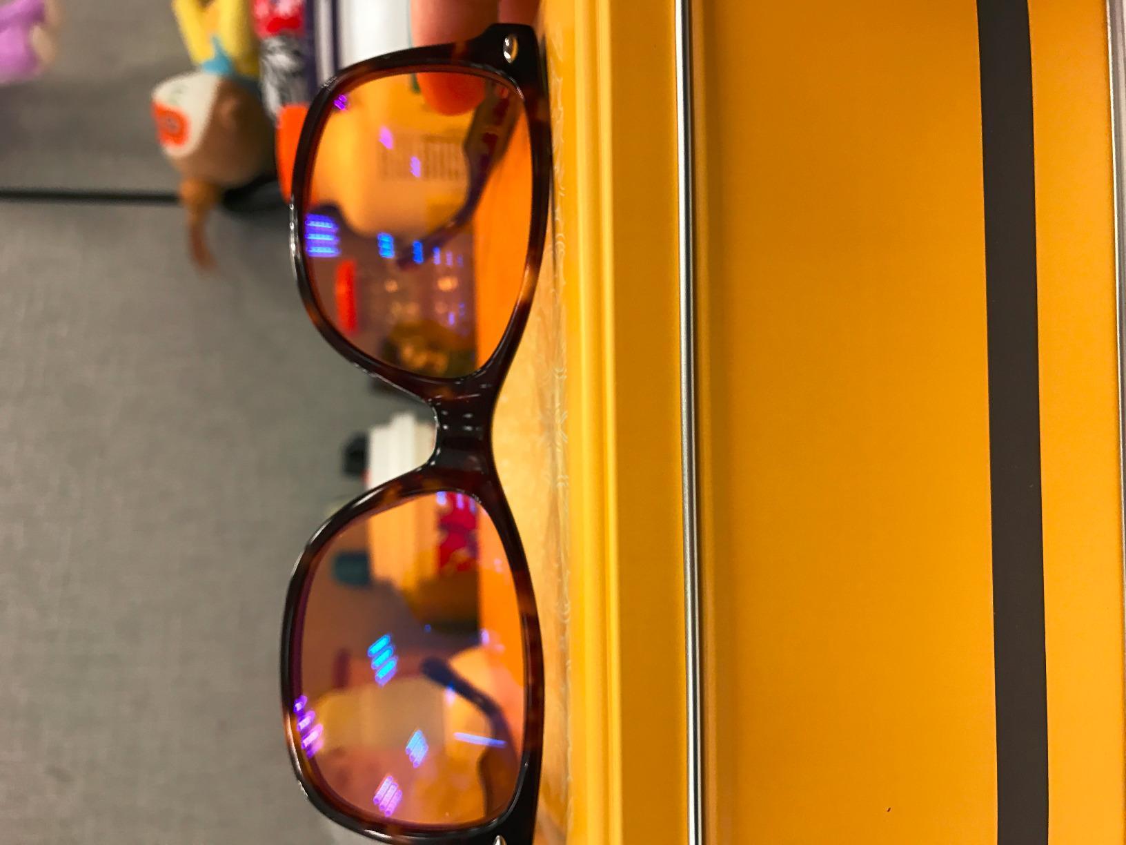 Swanwick Blue Light Blocking Glasses for Women, Men. Sleep Aid. Anti Eyestrain Headache for Computer, Gaming, TV, UV Glare - Customer Photo 5