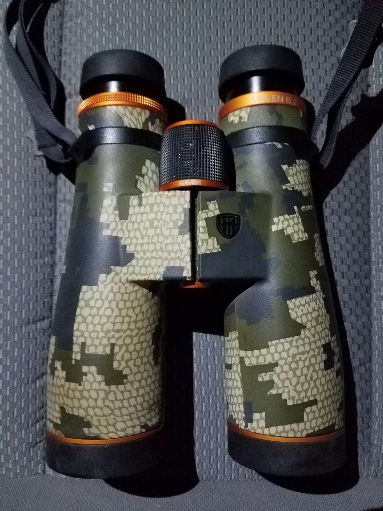Maven B2 45 mm ED Binocular (11X45, Gray/Orange) - Customer Photo 1