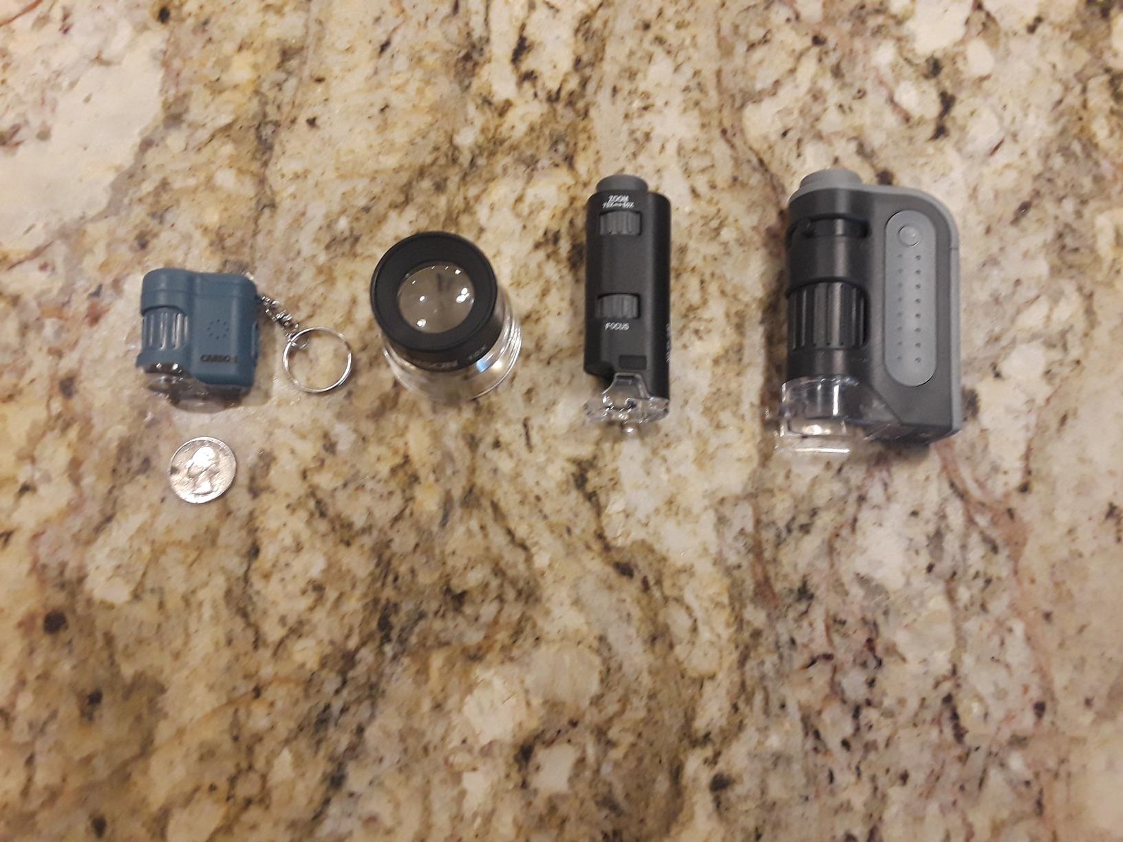 Carson MicroMini 20x LED Lighted Pocket Microscope Keychain customer photo 1
