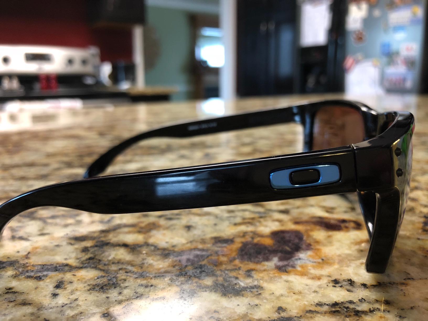 Oakley Men's Oo9102 Holbrook Polarized Square Sunglasses - Customer Photo 2