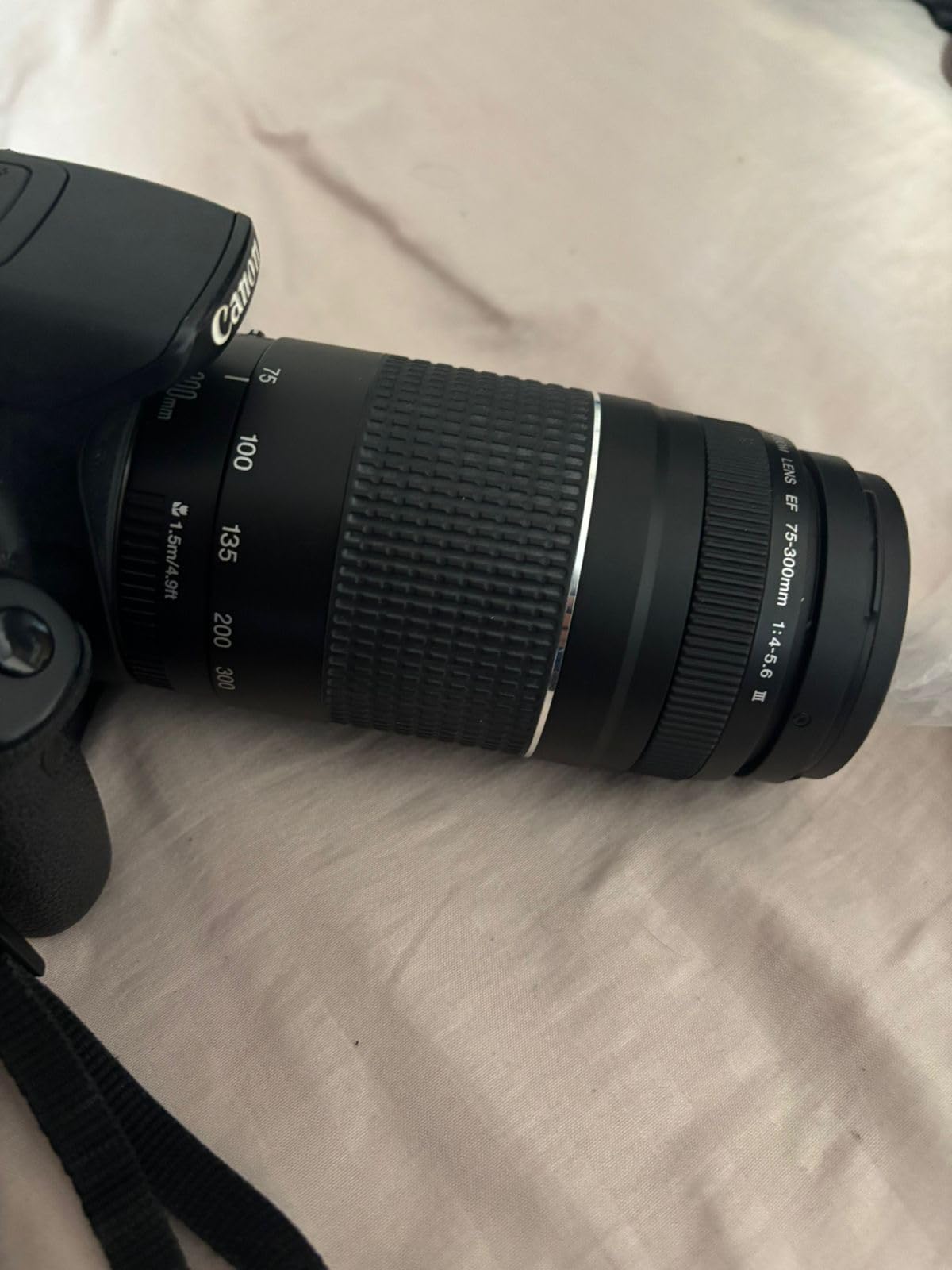 Canon RF 75-300mm f/4-5.6 Compact Telephoto Zoom Lens for RF Mount - Full Frame APS-C Compatible (Black) - Customer Photo 1