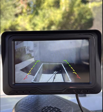 LeeKooLuu LKL-080 Backup Camera and Monitor Kit - HD 1080P, 4.3