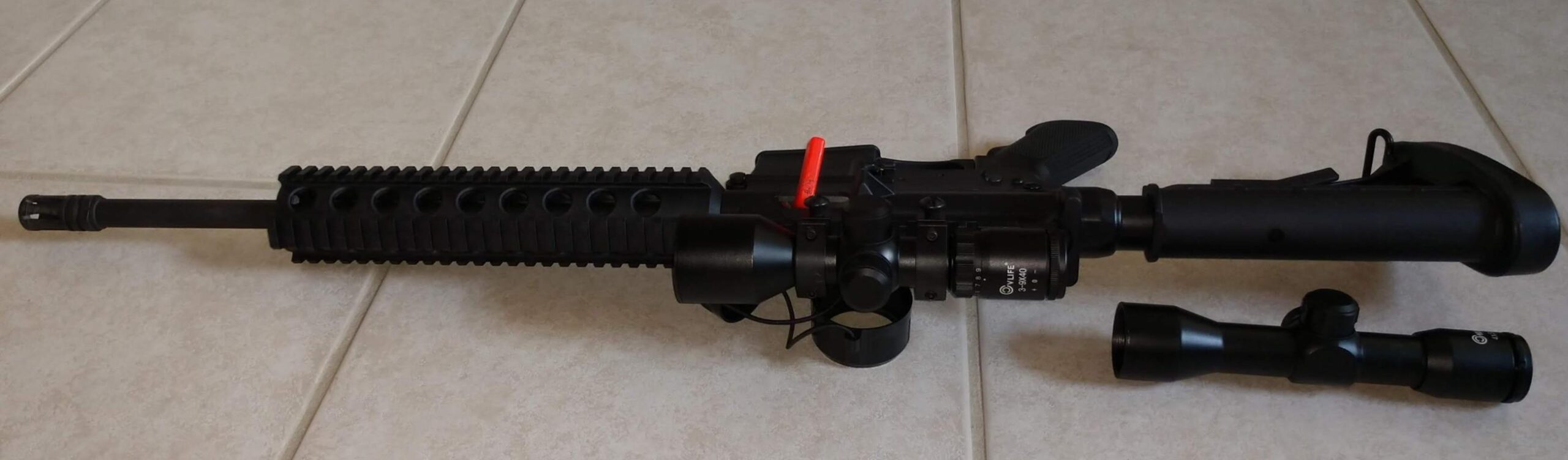 CVLIFE 3-9x40 Compact Rifle Scope Crosshair Reticle with Mounts for Quick Aiming - Customer Photo 1