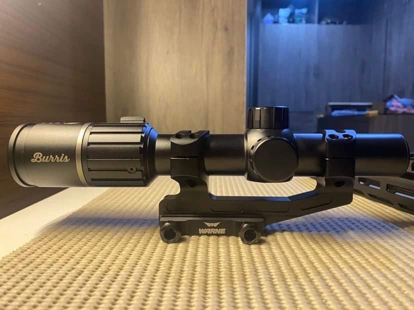 BURRIS 1-6x24mm RT6 Scope, Illum. Ballistic, Matte (200472) Customer Review BURRIS 1-6x24mm RT6 Scope, Illum. Ballistic, Matte (200472) - Customer Photo 1