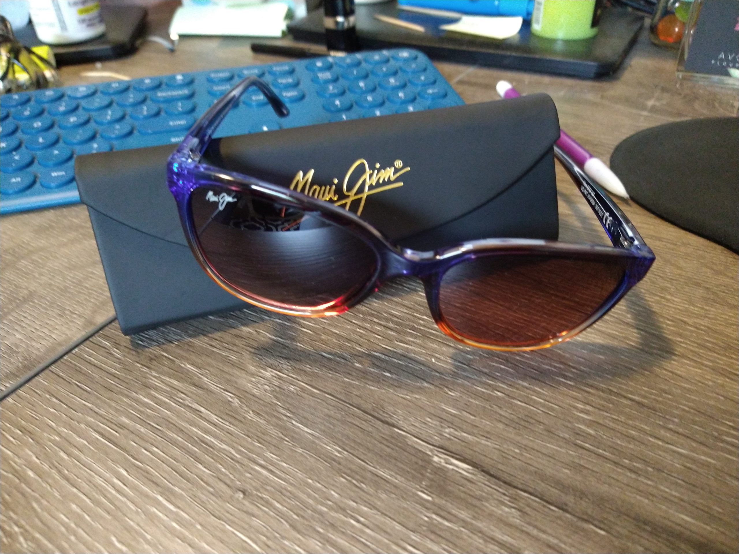 Maui Jim Women's Honi Polarized Cat Eye Sunglasses - Customer Photo 2
