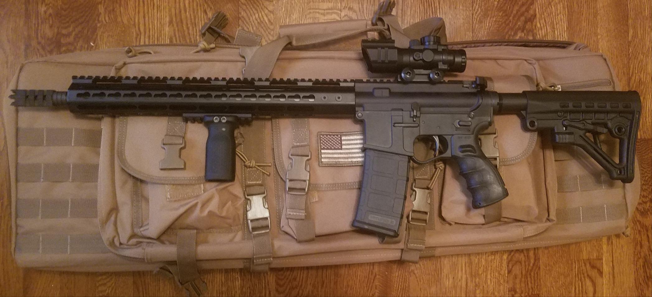 OZARK ARMAMENT 4x32 Rifle Scope, Acog Scope, 4X Rifle Scope, 4X Prism Scope, Picatinny Scope Mount Included with Each Prism Optic - Customer Photo 2