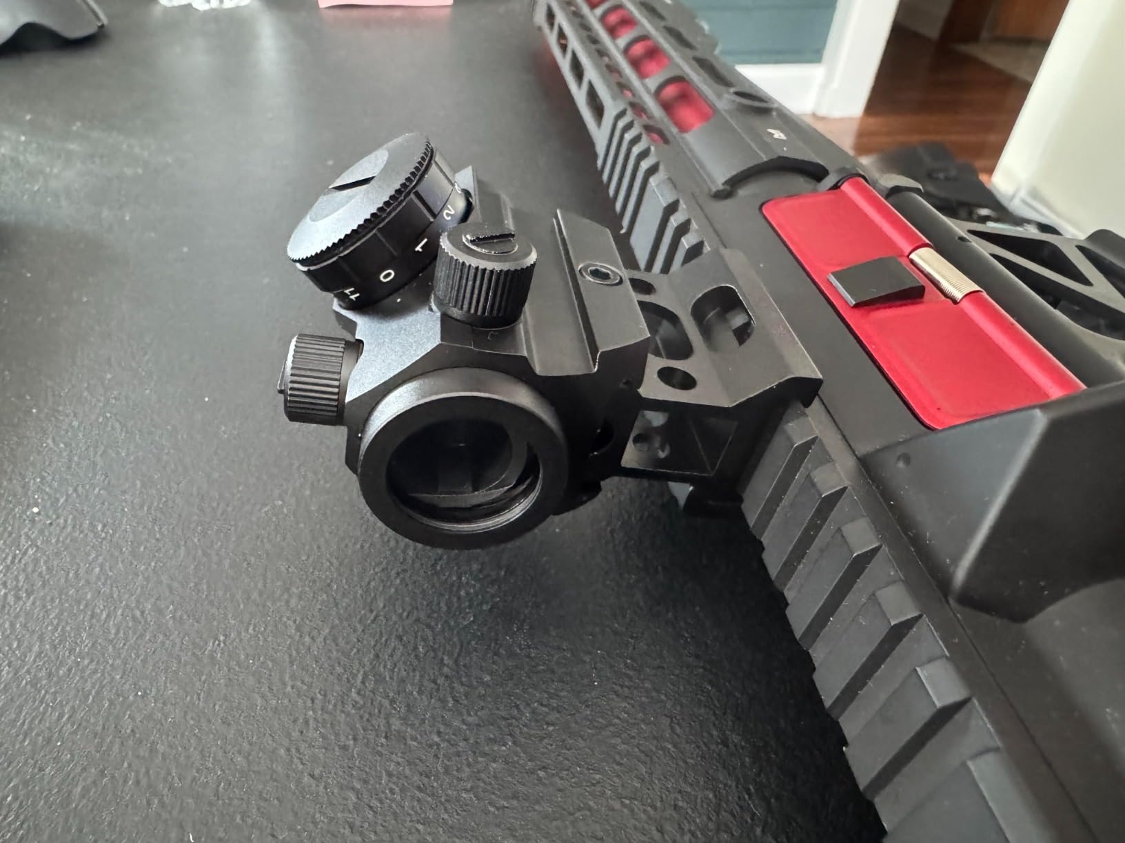 MidTen 2MOA Red Dot Sight 1x25mm Reflex Sight Waterproof & Shockproof & Fog-Proof Red Dot Scope with 1 inch Riser Mount - Customer Photo 1