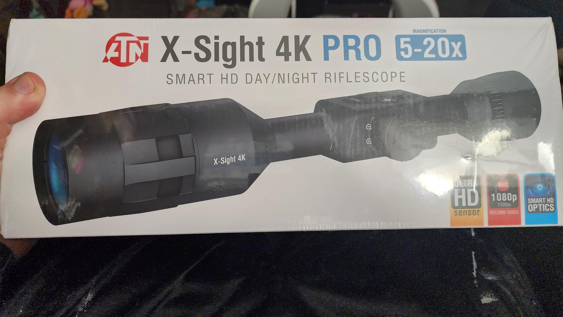 ATN X-Sight Pro Smart Day/Night Hunting Scope w/Ballistics Calc, 3864x2218 Resolution, Video Record, Wi-Fi, 18hrs+ Battery Customer Review ATN X-Sight Pro Smart Day/Night Hunting Scope w/Ballistics Calc, 3864x2218 Resolution, Video Record, Wi-Fi, 18hrs+ Battery - Customer Photo 4