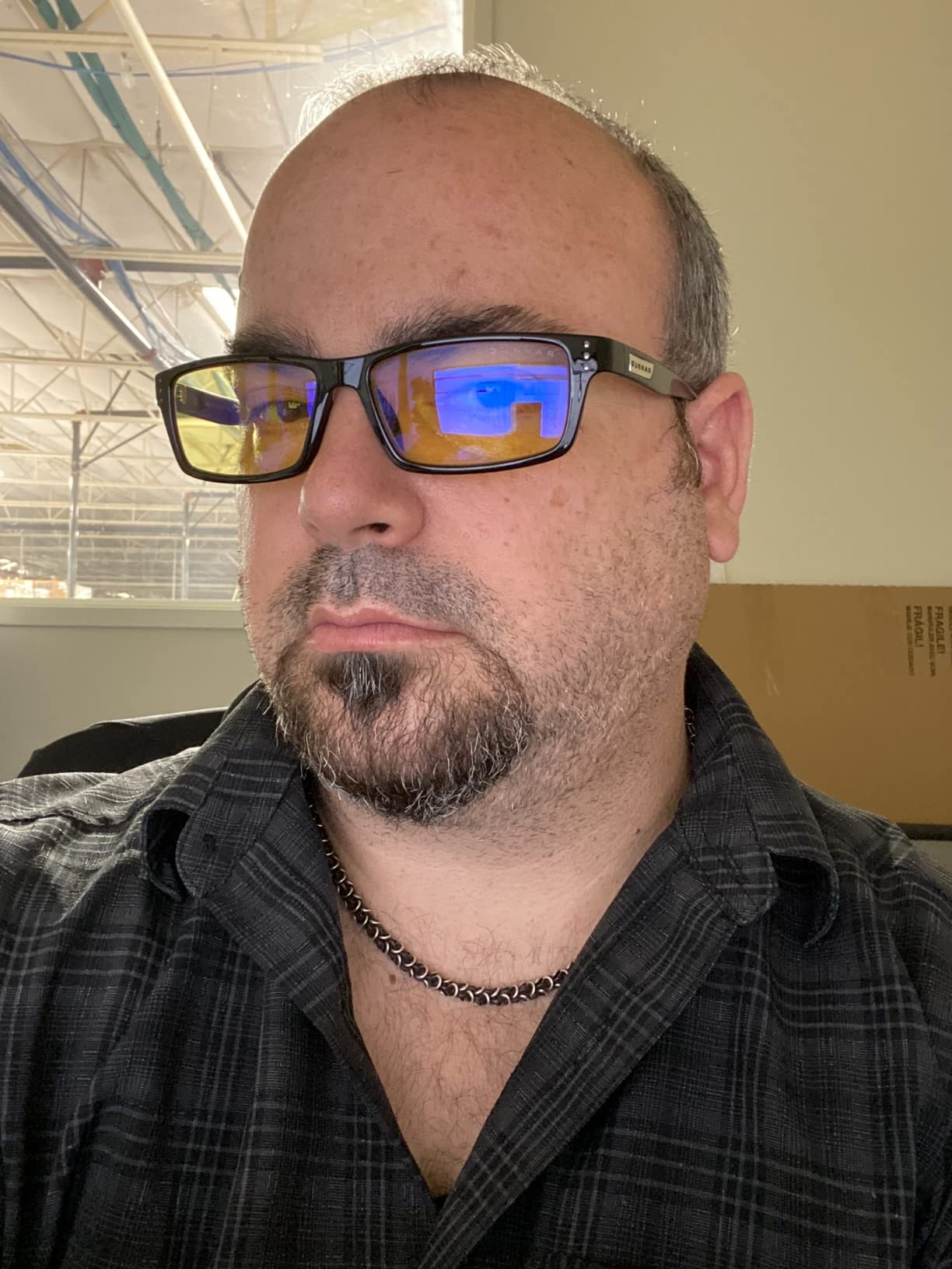 GUNNAR - Premium Gaming and Computer Glasses - Blocks Blue Light - Riot - Customer Photo 1