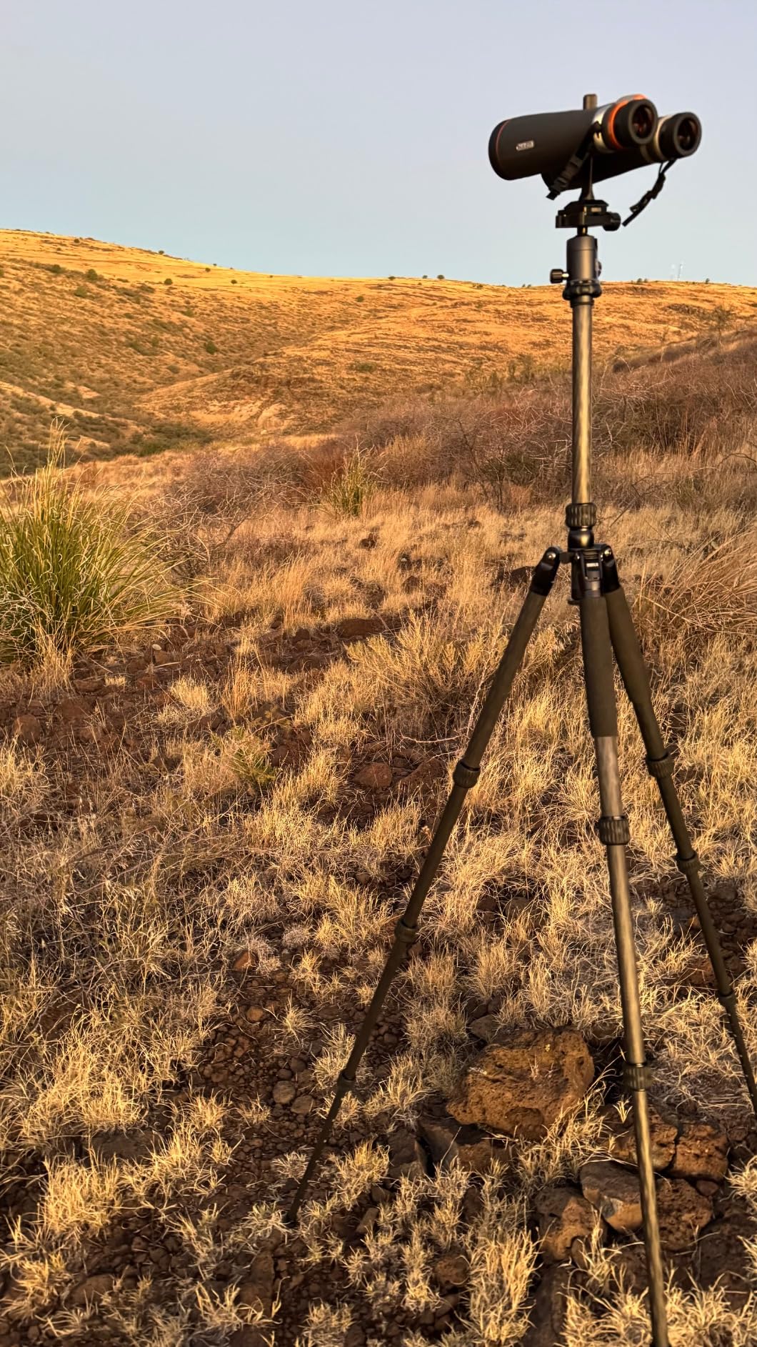 Sirui Compact Traveler 5C Tripod 54.3 inches Lightweight Carbon Fiber Travel Tripod for Camera with 360° Panorama Ball Head for Arca Swiss Quick Release Plate, Max Load 8.8lbs - Customer Photo 1